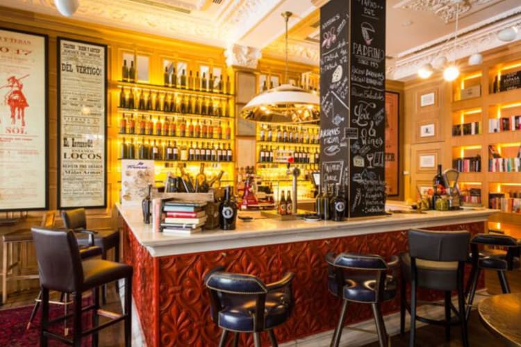 Bar area
